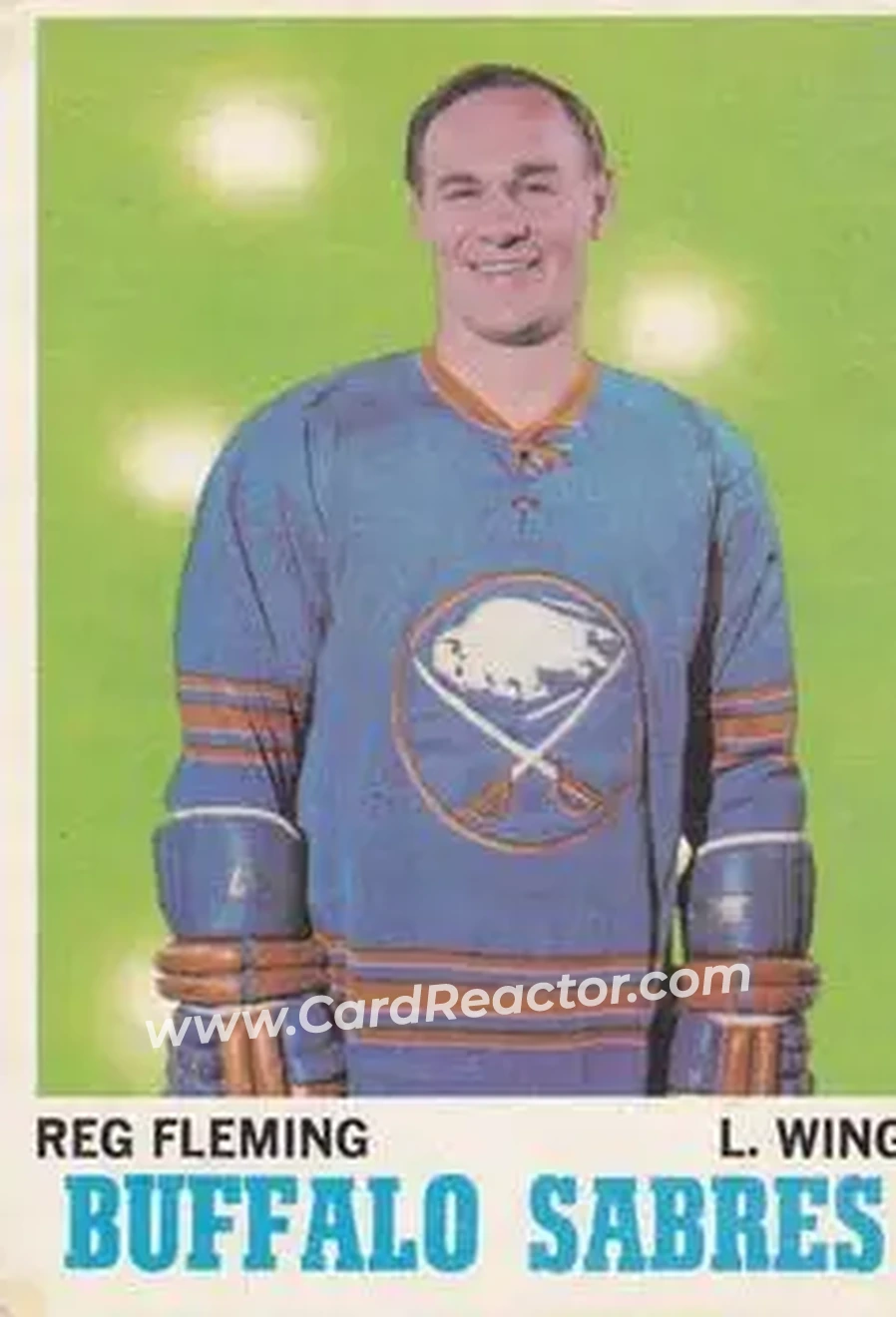 Front of Reg Fleming