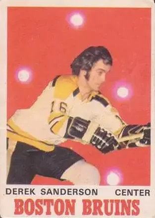 1970-71 O-Pee-Chee #136 Derek Sanderson