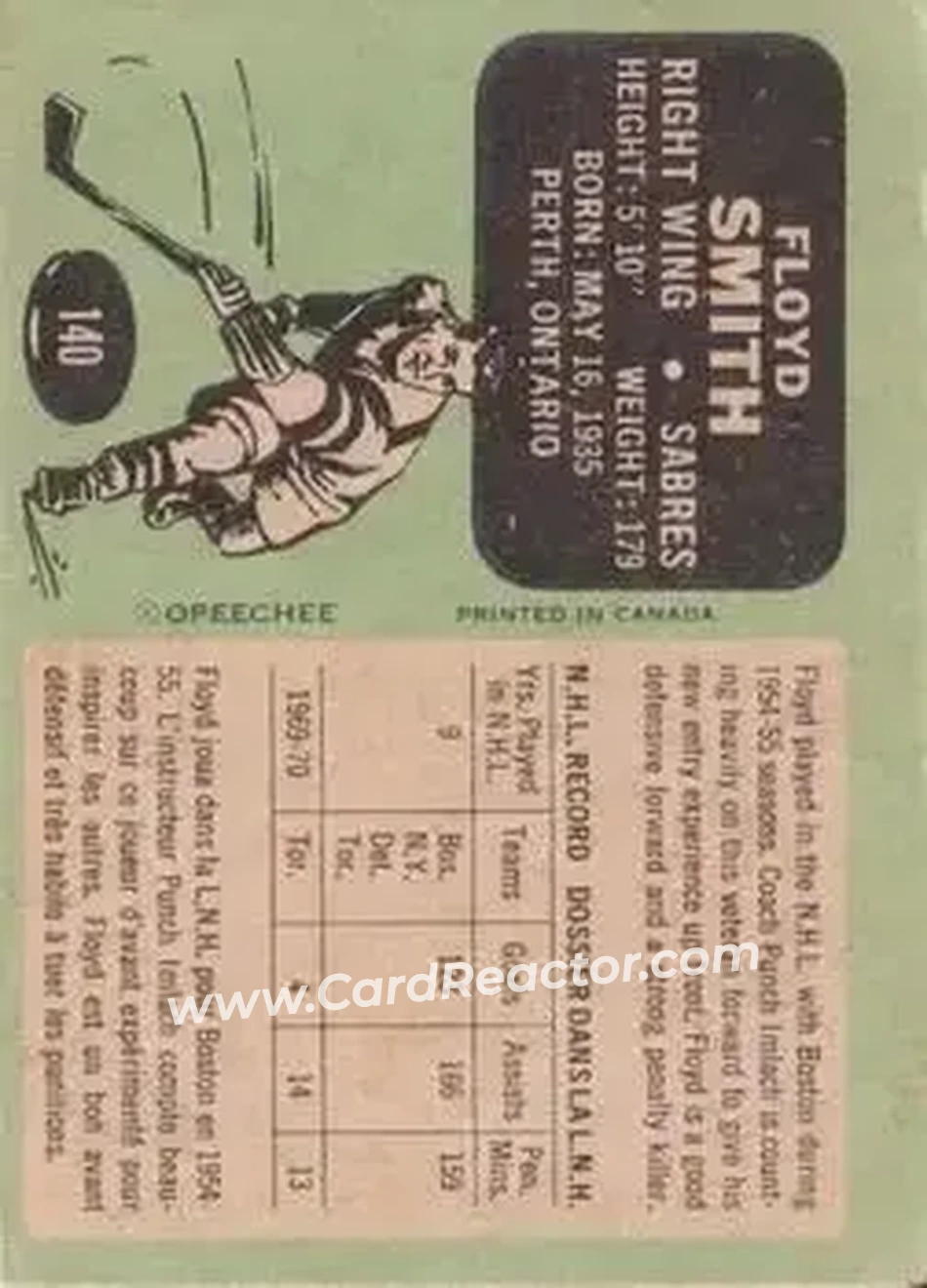 Back of Floyd Smith