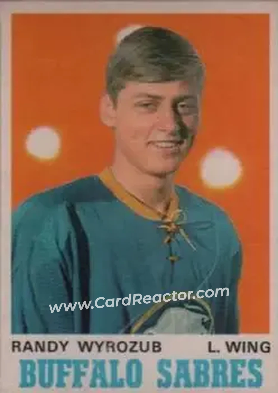 Front of Randy Wyrozub