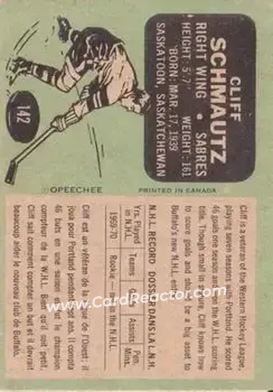 Back of Cliff Schmautz