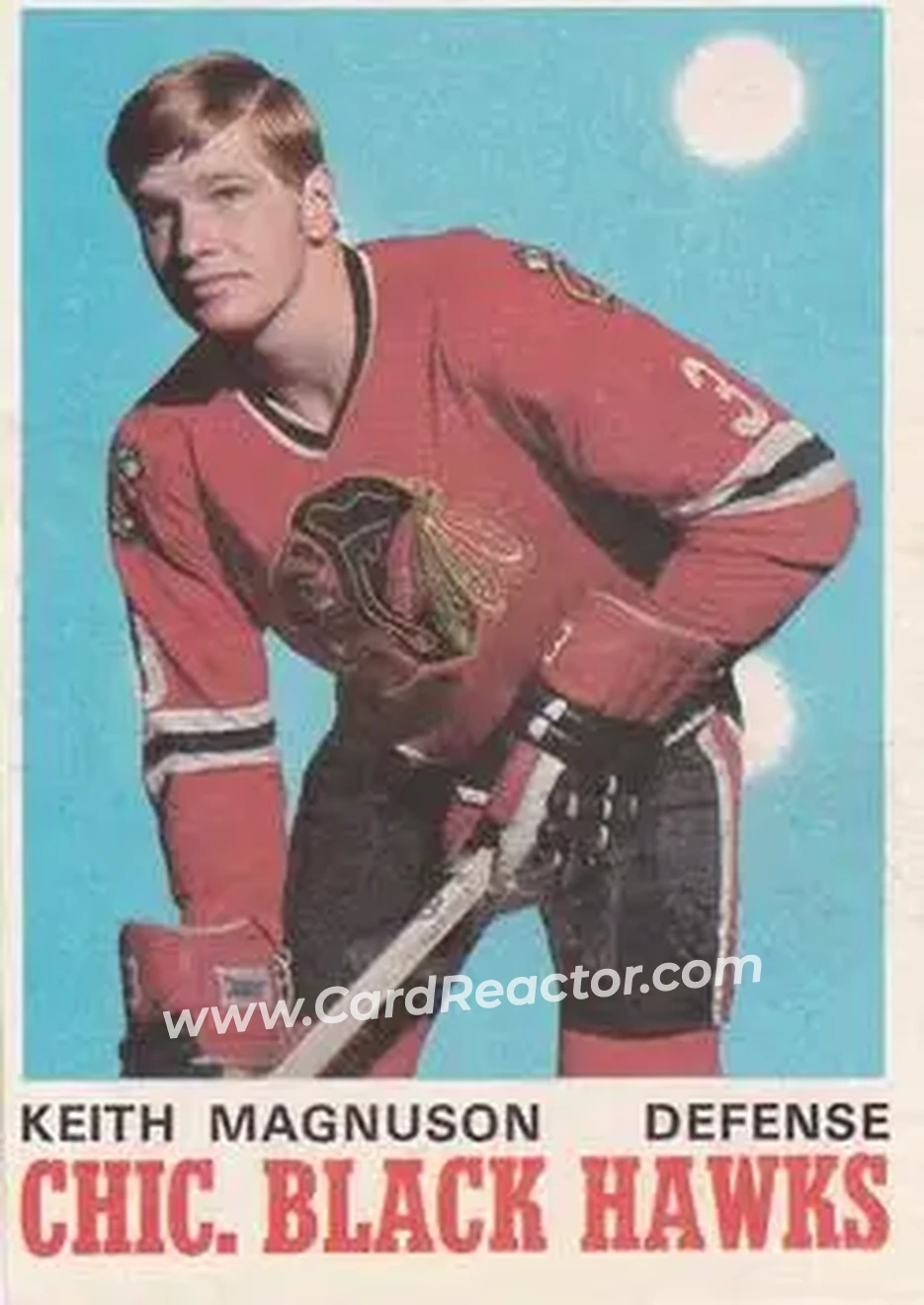 Front of Keith Magnuson