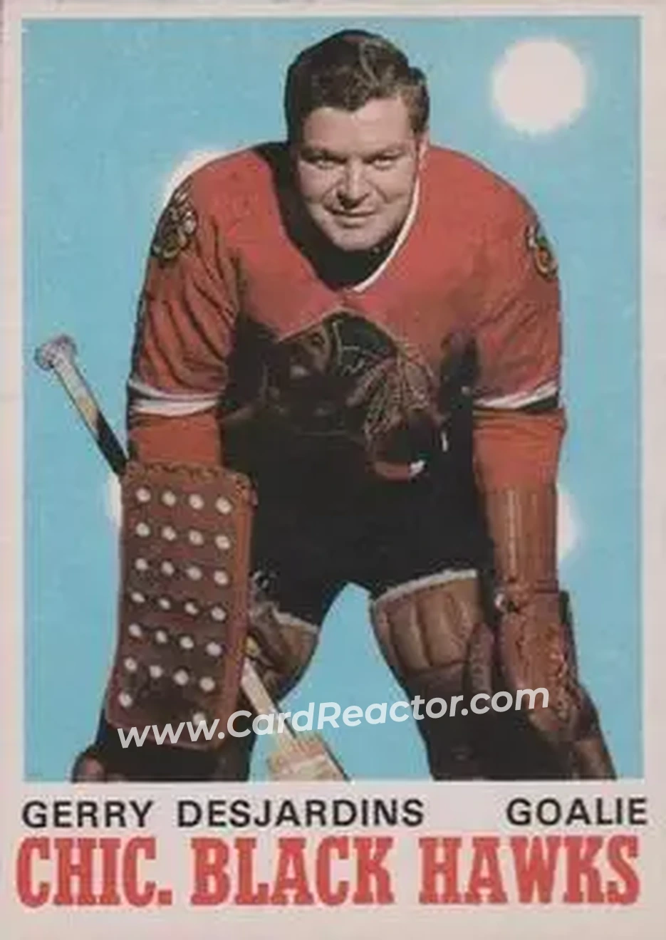 Front of Gerry Desjardins