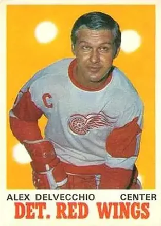 1970-71 O-Pee-Chee #157 Alex Delvecchio