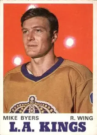 1970-71 O-Pee-Chee #160 Mike Byers