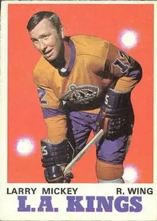 1970-71 O-Pee-Chee #162 Larry Mickey