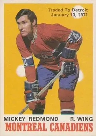 1970-71 O-Pee-Chee #175 Mickey Redmond