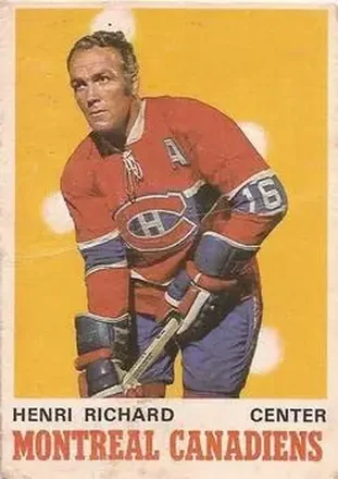 1970-71 O-Pee-Chee #176 Henri Richard