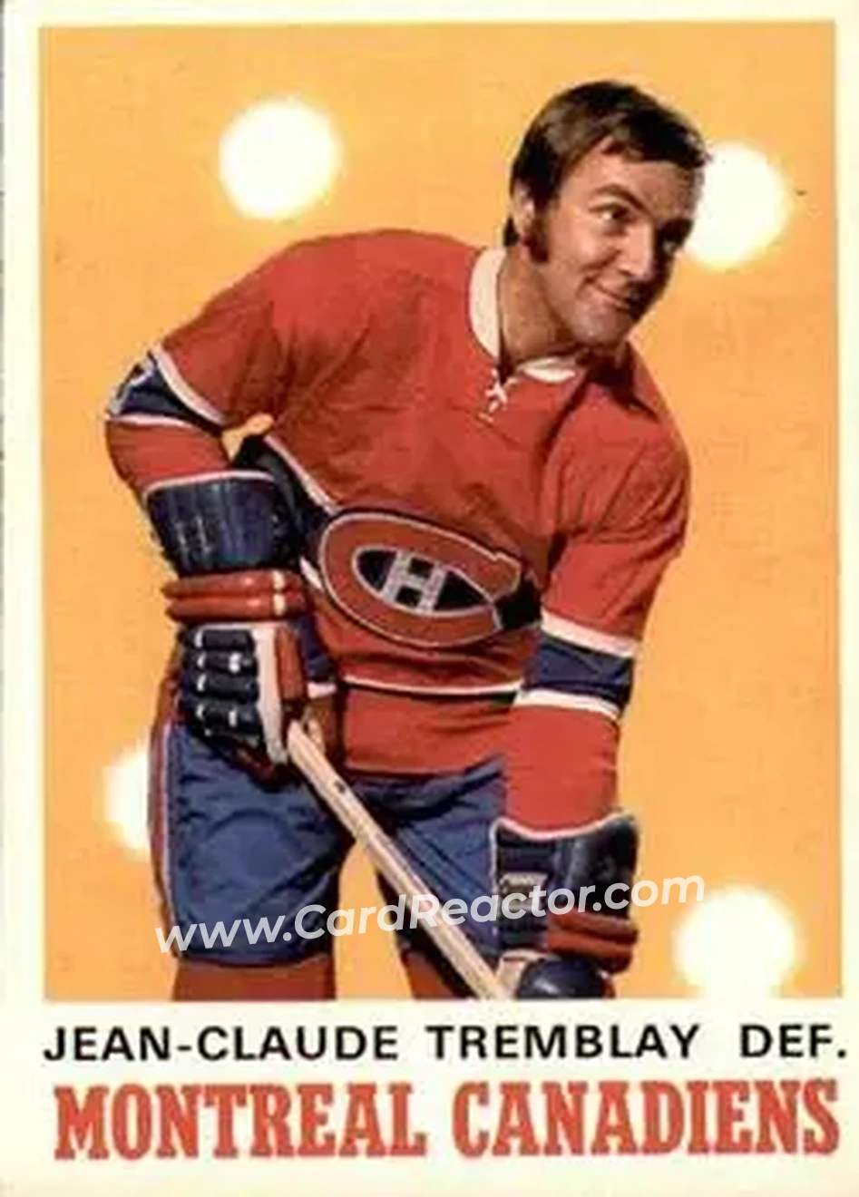Front of Jean-Claude Tremblay