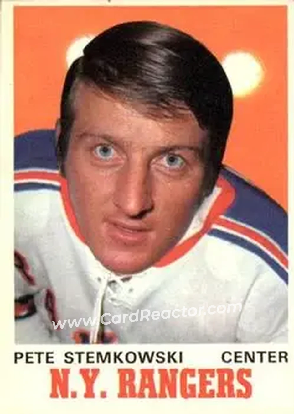 Front of Pete Stemkowski