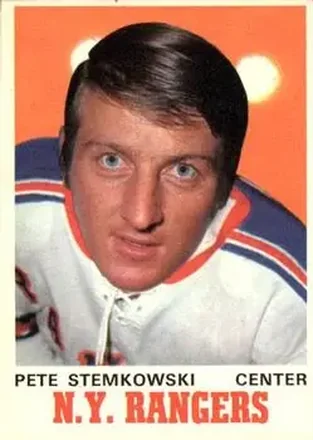 1970-71 O-Pee-Chee #182 Pete Stemkowski