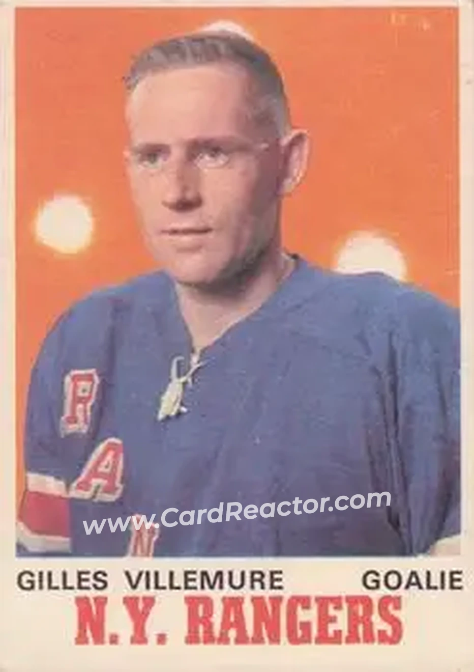 Front of Gilles Villemure