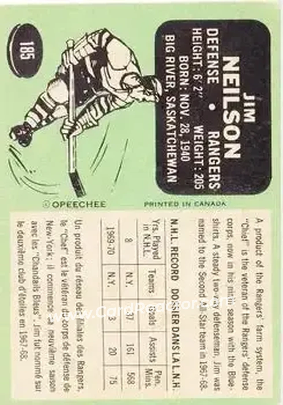 Back of Jim Neilson