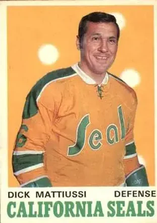 1970-71 O-Pee-Chee #192 Dick Mattiussi