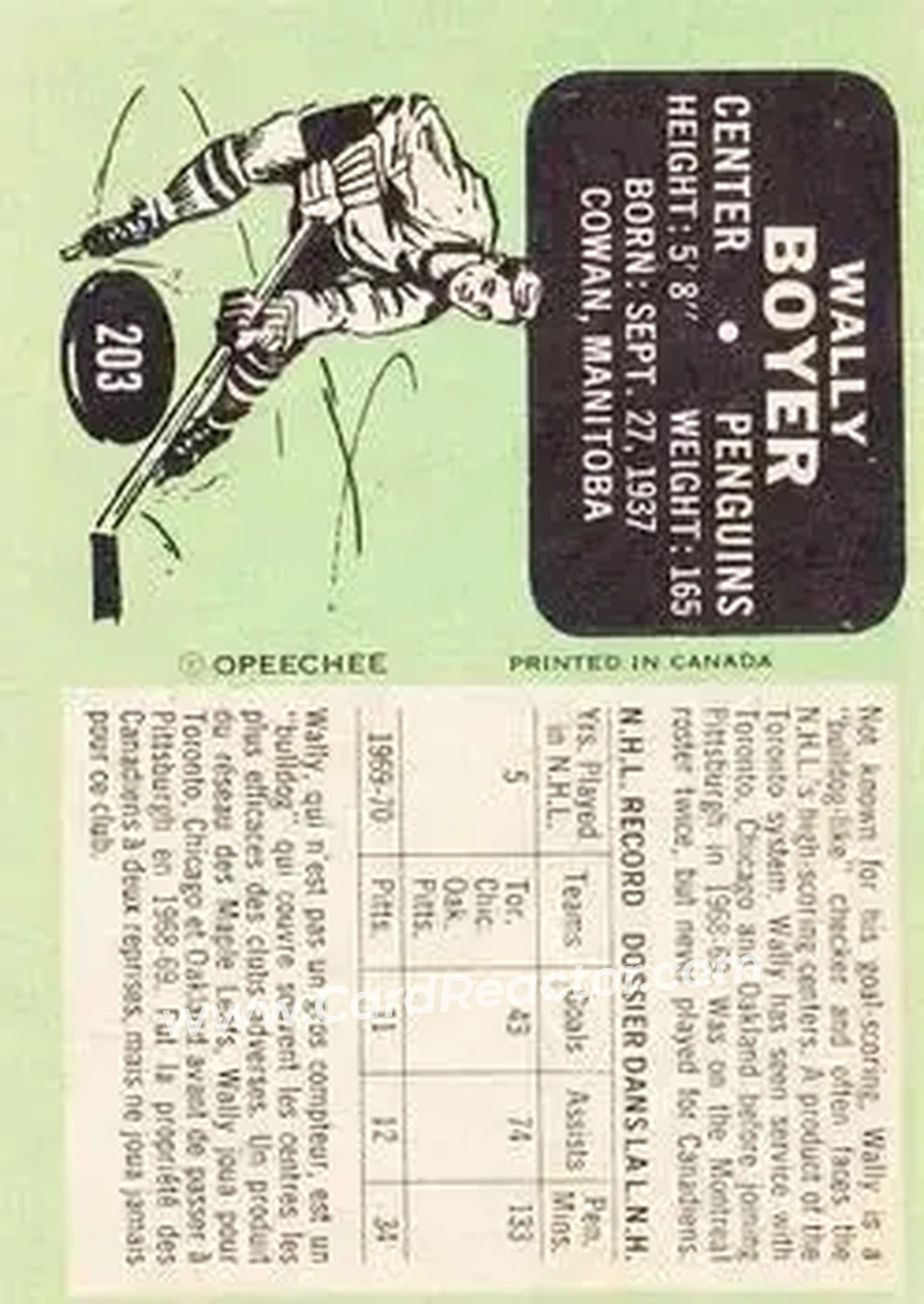 Back of Wally Boyer