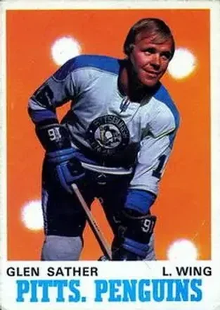 1970-71 O-Pee-Chee #205 Glen Sather
