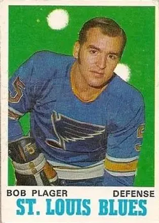 1970-71 O-Pee-Chee #211 Bob Plager