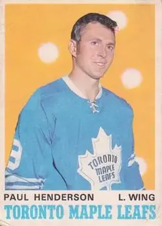1970-71 O-Pee-Chee #217 Paul Henderson