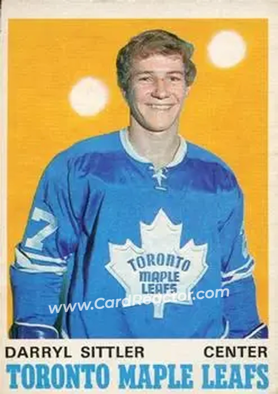 Front of Darryl Sittler