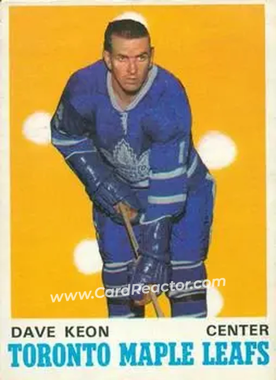 Front of Dave Keon