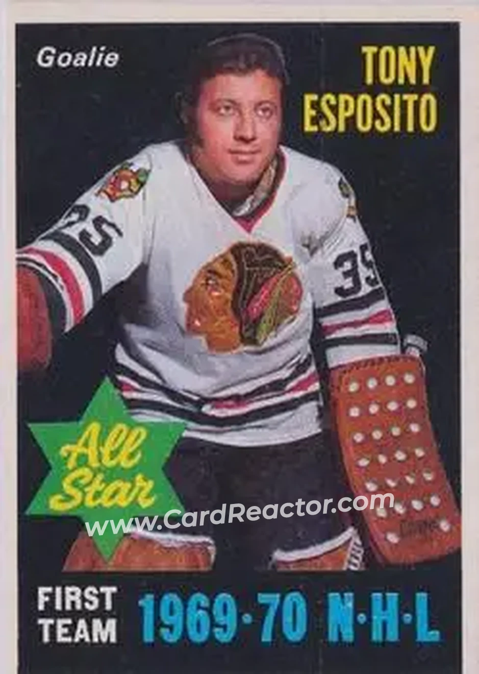 Front of Tony Esposito