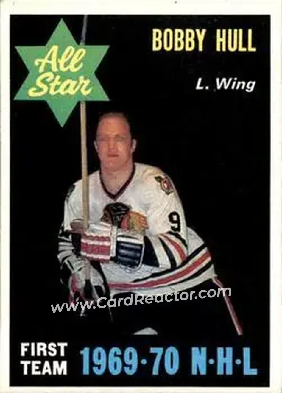 Front of Bobby Hull