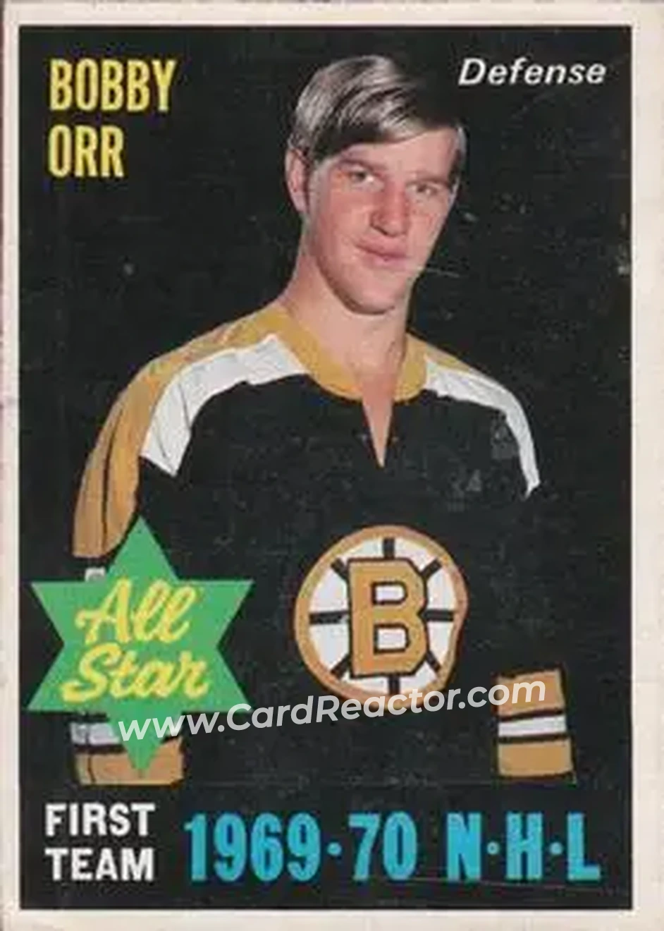 Front of Bobby Orr