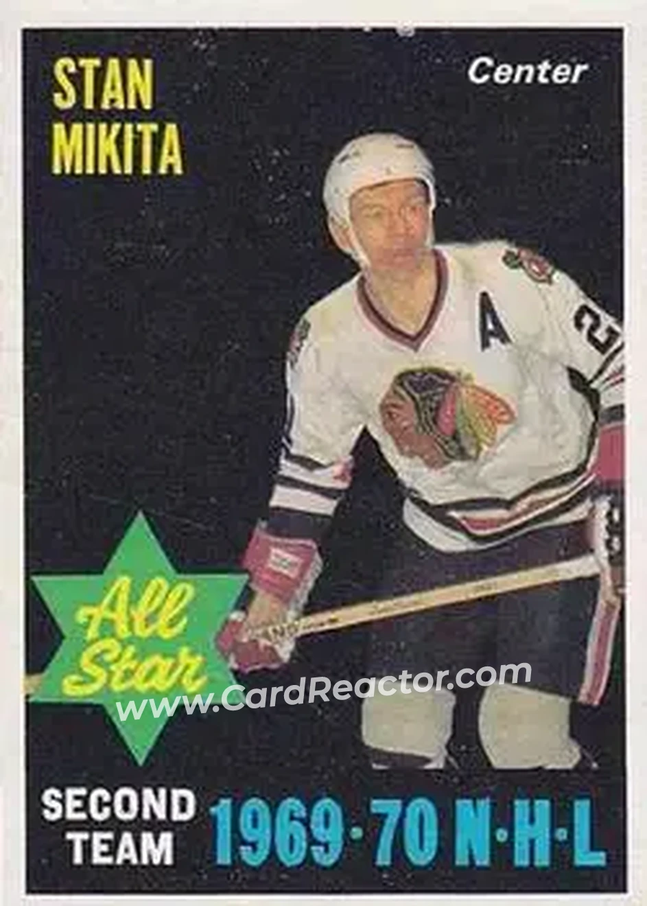Front of Stan Mikita
