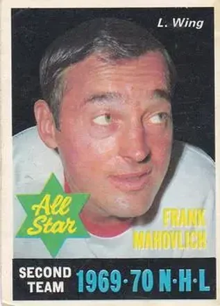 1970-71 O-Pee-Chee #242 Frank Mahovlich