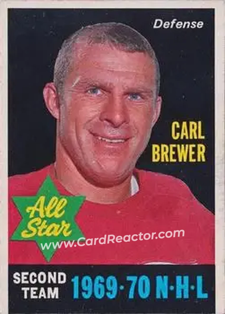 Front of Carl Brewer