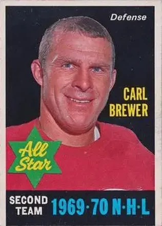 1970-71 O-Pee-Chee #243 Carl Brewer