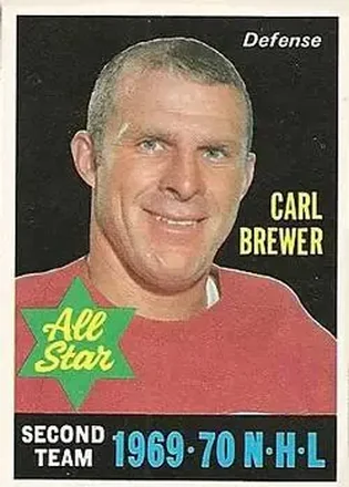 1970-71 O-Pee-Chee #243 Carl Brewer