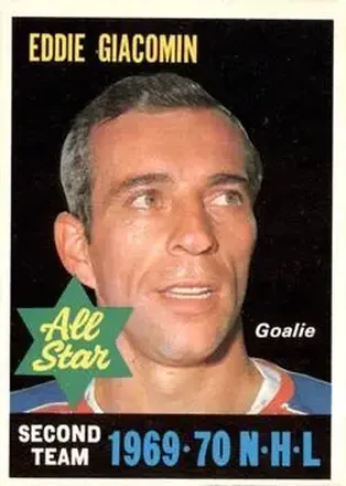 1970-71 O-Pee-Chee #244 Eddie Giacomin