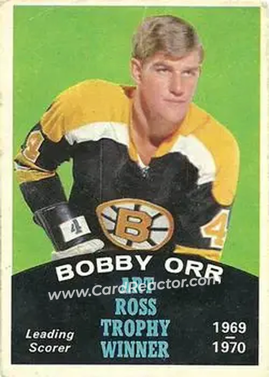 Front of Bobby Orr