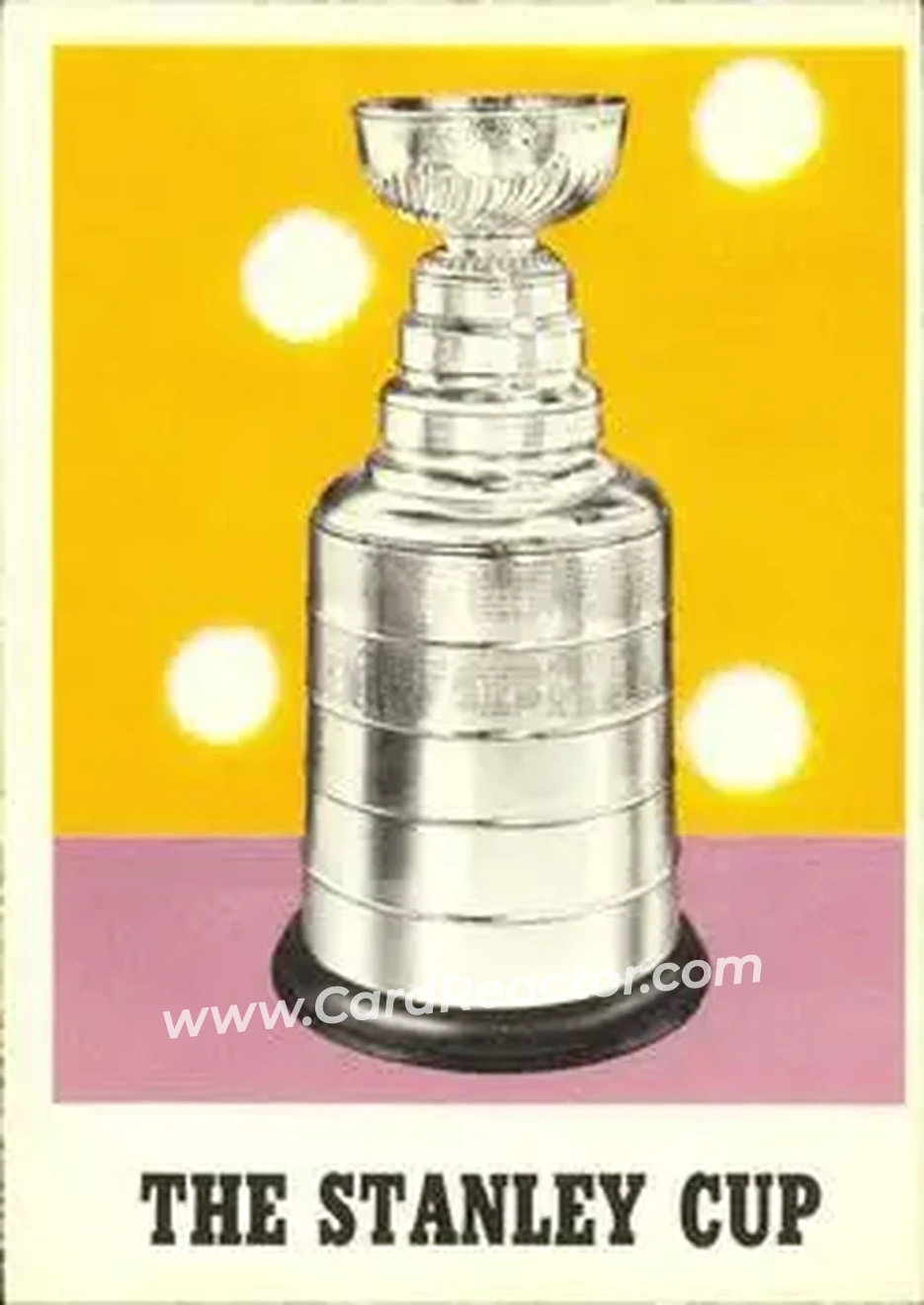 Front of The Stanley Cup