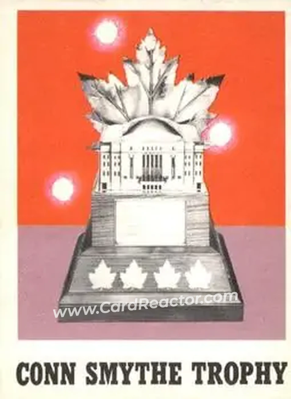 Front of Conn Smythe Trophy