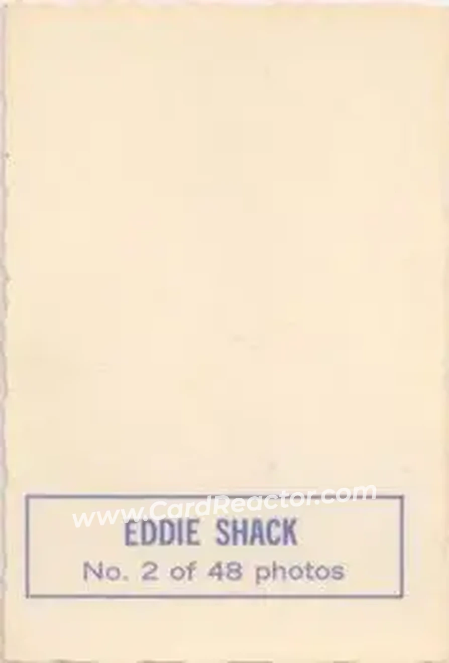 Back of Eddie Shack