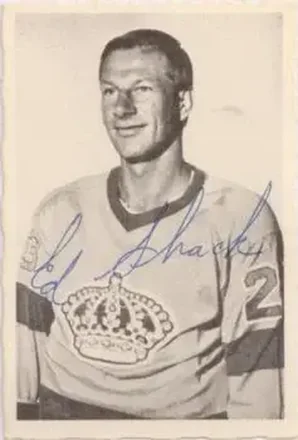 1970-71 O-Pee-Chee #2 Deckle Edge Photos Eddie Shack