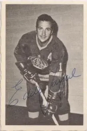 1970-71 O-Pee-Chee #3 Deckle Edge Photos Eddie Joyal
