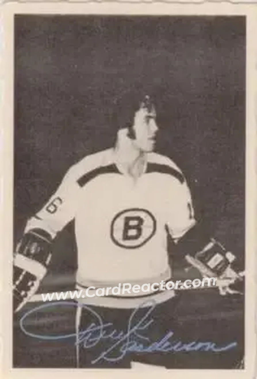 Front of Derek Sanderson