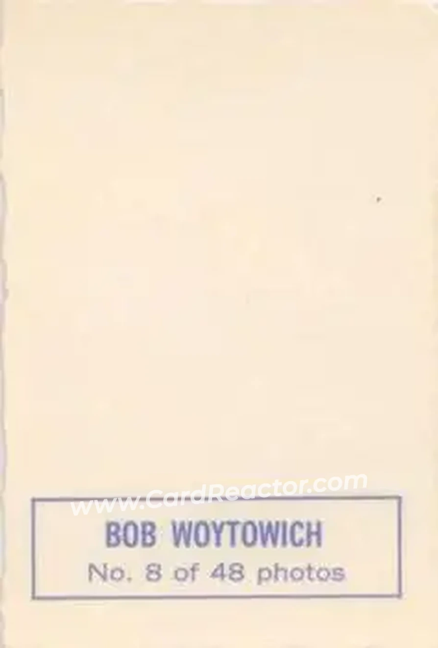 Back of Bob Woytowich