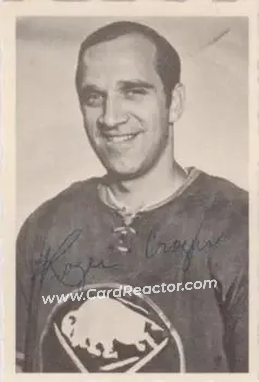 Front of Roger Crozier