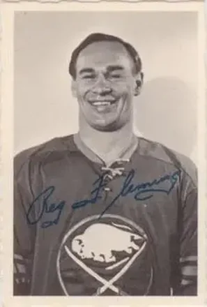 1970-71 O-Pee-Chee #12 Deckle Edge Photos Reg Fleming