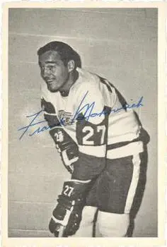 1970-71 O-Pee-Chee - Deckle Edge Photos #17 - Frank Mahovlich - Detroit Red Wings - Front