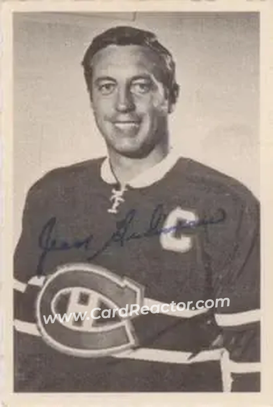 Front of Jean Beliveau