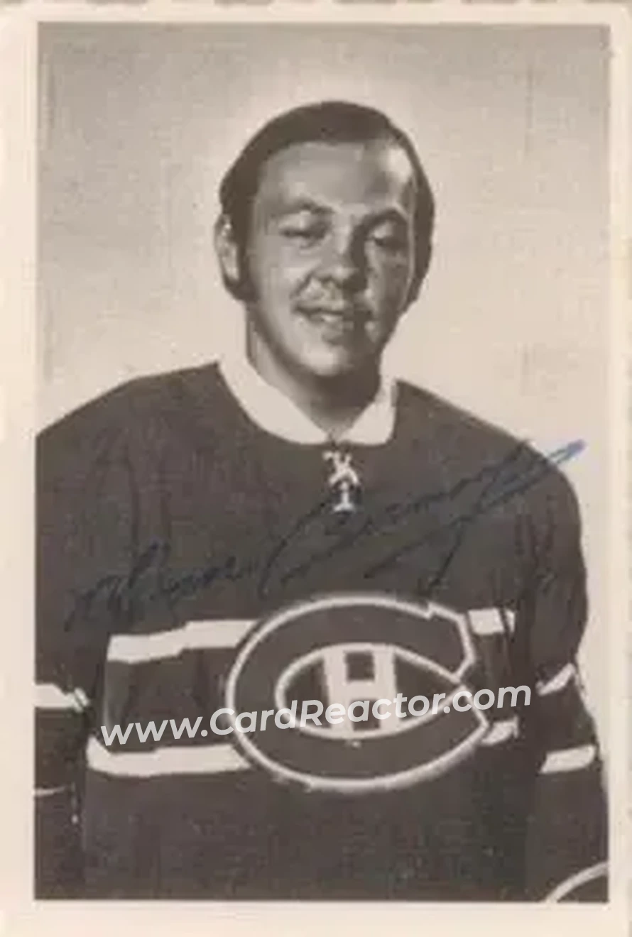 Front of Yvan Cournoyer