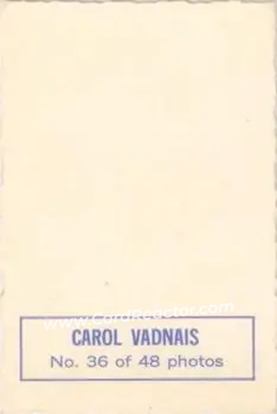 Back of Carol Vadnais