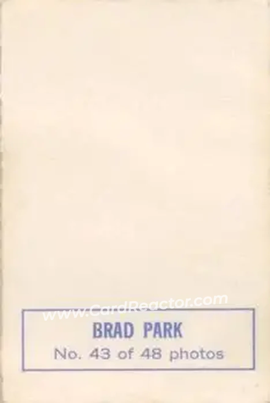 Back of Brad Park