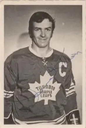 1970-71 O-Pee-Chee #47 Deckle Edge Photos Dave Keon