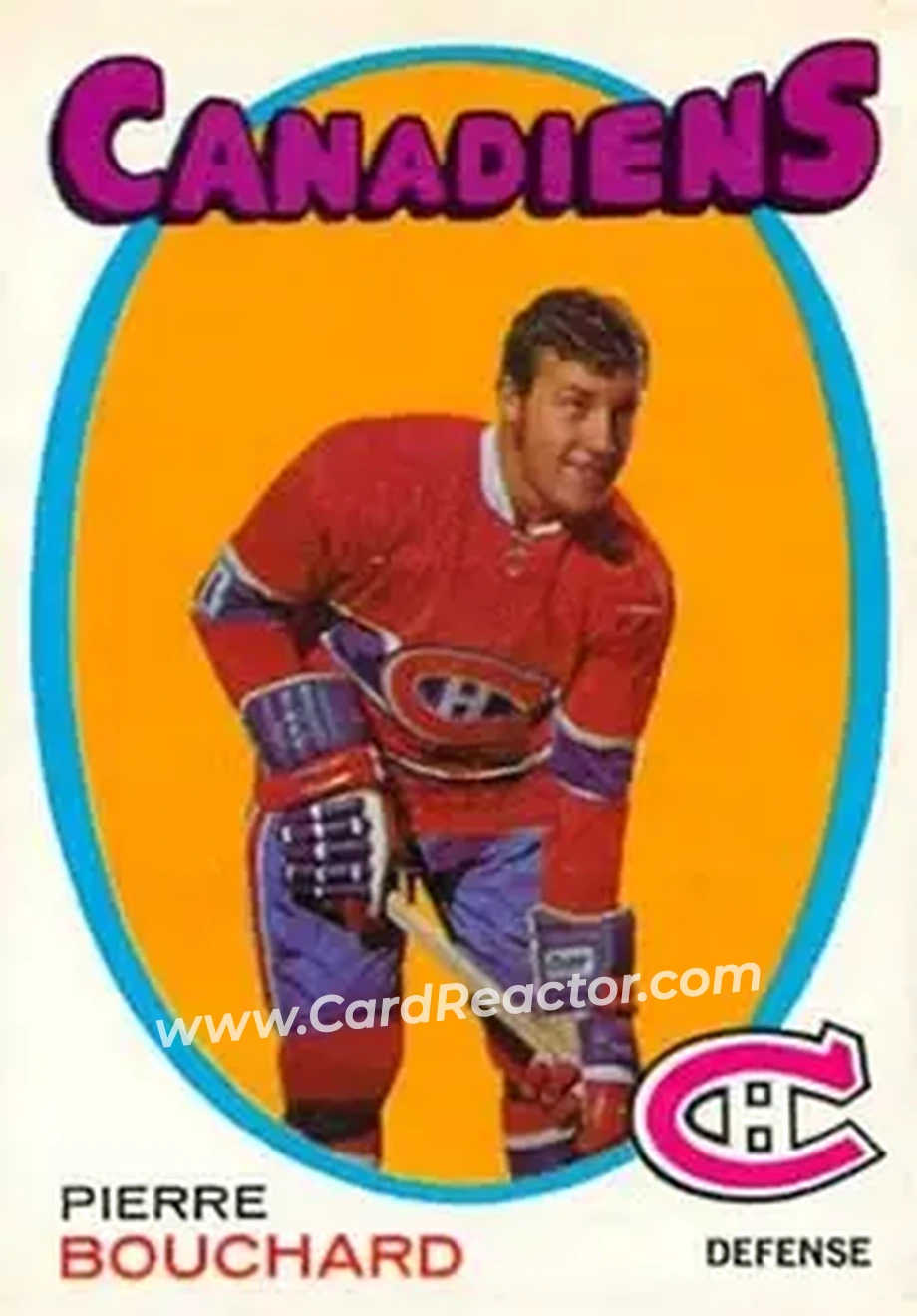 Front of Pierre Bouchard